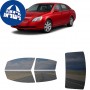 לרכב Toyota Avalon Sedan 2005 ציפוי חלונות שחורים רב פעמי סיליקון לחלונות קדמיים, אחוריים ולחלון האחורי