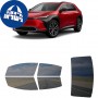 לרכב Toyota BZ4X SUV 2023 ציפוי חלונות שחורים רב פעמי סיליקון לחלונות קדמיים, אחוריים ולחלון האחורי