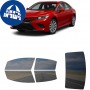 לרכב Toyota Camry 2021 ציפוי חלונות שחורים רב פעמי סיליקון לחלונות קדמיים, אחוריים ולחלון האחורי