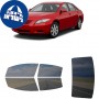 לרכב Toyota Camry Sedan 2007 ציפוי חלונות שחורים רב פעמי סיליקון לחלונות קדמיים, אחוריים ולחלון האחורי