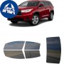 לרכב Toyota Highlander SUV 2014 ציפוי חלונות שחורים רב פעמי סיליקון לחלונות קדמיים, אחוריים ולחלון האחורי