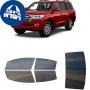 לרכב Toyota LandCruiser 2020 ציפוי חלונות שחורים רב פעמי סיליקון לחלונות קדמיים, אחוריים ולחלון האחורי