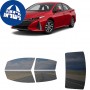 לרכב Toyota Prius Prime LE 2022 ציפוי חלונות שחורים רב פעמי סיליקון לחלונות קדמיים, אחוריים ולחלון האחורי