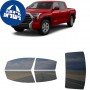 לרכב Toyota Tundra Crew PU 2022 ציפוי חלונות שחורים רב פעמי סיליקון לחלונות קדמיים, אחוריים ולחלון האחורי