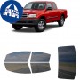 לרכב Toyota Tundra Extd PU 2000 ציפוי חלונות שחורים רב פעמי סיליקון לחלונות קדמיים, אחוריים ולחלון האחורי