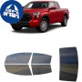 לרכב Toyota Tundra Four-door 2022 ציפוי חלונות שחורים רב פעמי סיליקון לחלונות קדמיים, אחוריים ולחלון האחורי