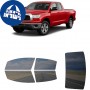 לרכב Toyota Tundra PU 2007 ציפוי חלונות שחורים רב פעמי סיליקון לחלונות קדמיים, אחוריים ולחלון האחורי