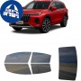 לרכב Trumpchi ES9 2023 ציפוי חלונות שחורים רב פעמי סיליקון לחלונות קדמיים, אחוריים ולחלון האחורי