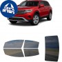 לרכב Volkswagen Atlas 2022 ציפוי חלונות שחורים רב פעמי סיליקון לחלונות קדמיים, אחוריים ולחלון האחורי