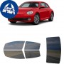 לרכב Volkswagen Beetle 2015 ציפוי חלונות שחורים רב פעמי סיליקון לחלונות קדמיים, אחוריים ולחלון האחורי