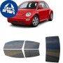 לרכב Volkswagen Beetle Two-door Hatchback 1998 ציפוי חלונות שחורים רב פעמי סיליקון לחלונות קדמיים, אחוריים ולחלון האחורי