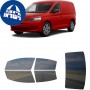 לרכב Volkswagen CaddyCargo 2021 ציפוי חלונות שחורים רב פעמי סיליקון לחלונות קדמיים, אחוריים ולחלון האחורי