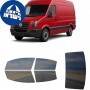 לרכב Volkswagen Crafter 2007 ציפוי חלונות שחורים רב פעמי סיליקון לחלונות קדמיים, אחוריים ולחלון האחורי