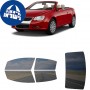 לרכב Volkswagen Eos Two-door Convertible 2007 ציפוי חלונות שחורים רב פעמי סיליקון לחלונות קדמיים, אחוריים ולחלון האחורי