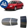 לרכב Volkswagen Jetta Sedan 1999 ציפוי חלונות שחורים רב פעמי סיליקון לחלונות קדמיים, אחוריים ולחלון האחורי