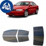 לרכב Volvo C70 Two-door Coupe 1998 ציפוי חלונות שחורים רב פעמי סיליקון לחלונות קדמיים, אחוריים ולחלון האחורי