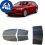 לרכב Volvo V90 2019 ציפוי חלונות שחורים רב פעמי סיליקון לחלונות קדמיים, אחוריים ולחלון האחורי