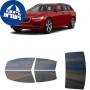 לרכב Volvo V90 2023 ציפוי חלונות שחורים רב פעמי סיליקון לחלונות קדמיים, אחוריים ולחלון האחורי