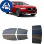 לרכב Volvo V90V90 Cross Country Station Wagon 2017 ציפוי חלונות שחורים רב פעמי סיליקון לחלונות קדמיים, אחוריים ולחלון האחורי