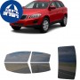 לרכב Volvo XC60 2010 ציפוי חלונות שחורים רב פעמי סיליקון לחלונות קדמיים, אחוריים ולחלון האחורי