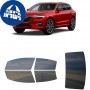 לרכב Volvo XC60 2023 ציפוי חלונות שחורים רב פעמי סיליקון לחלונות קדמיים, אחוריים ולחלון האחורי