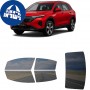 לרכב WuLing Grandeur S 2023 ציפוי חלונות שחורים רב פעמי סיליקון לחלונות קדמיים, אחוריים ולחלון האחורי