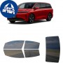 לרכב Xpeng X9 2024 ציפוי חלונות שחורים רב פעמי סיליקון לחלונות קדמיים, אחוריים ולחלון האחורי