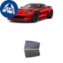 לרכב Chevrolet Corvette Coupe Z06 2019 ציפוי חלונות שחורים רב פעמי סיליקון לחלונות אחוריים