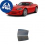 לרכב Dodge Viper 2006 ציפוי חלונות שחורים רב פעמי קשיח לחלונות אחוריים