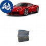 לרכב Ferrari 488 GTB 2016 ציפוי חלונות שחורים רב פעמי סיליקון לחלונות אחוריים