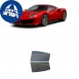 לרכב Ferrari 488 Pista 2019 ציפוי חלונות שחורים רב פעמי קשיח לחלונות אחוריים