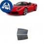 לרכב Ferrari 488 Spider 2016 ציפוי חלונות שחורים רב פעמי קשיח לחלונות אחוריים