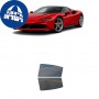 לרכב Ferrari SF90Stradale 2021 ציפוי חלונות שחורים רב פעמי קשיח לחלונות אחוריים