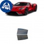 לרכב Ford GT 2020 ציפוי חלונות שחורים רב פעמי סיליקון לחלונות אחוריים