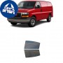 לרכב GMC Savana 2004 ציפוי חלונות שחורים רב פעמי קשיח לחלונות אחוריים