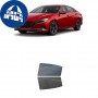 לרכב Hyundai Elantra 2021 ציפוי חלונות שחורים רב פעמי סיליקון לחלונות אחוריים