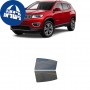 לרכב JEEP Compass Limited 2017 ציפוי חלונות שחורים רב פעמי סיליקון לחלונות אחוריים