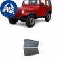 לרכב Jeep Wrangler Two-door 1987 ציפוי חלונות שחורים רב פעמי קשיח לחלונות אחוריים