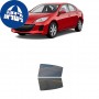 לרכב Mazda MAZDA3 Sedan 2010 ציפוי חלונות שחורים רב פעמי קשיח לחלונות אחוריים