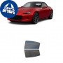 לרכב Mazda MX-6 MX-5 2023 ציפוי חלונות שחורים רב פעמי קשיח לחלונות אחוריים
