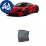 לרכב McLaren 720S 2019 ציפוי חלונות שחורים רב פעמי קשיח לחלונות אחוריים