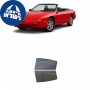 לרכב Nissan 240SX TwodoorConvertible 1993 ציפוי חלונות שחורים רב פעמי קשיח לחלונות אחוריים