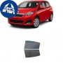 לרכב Peugeot 108 2014 ציפוי חלונות שחורים רב פעמי קשיח לחלונות אחוריים