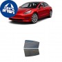 לרכב Tesla Model3 2020 ציפוי חלונות שחורים רב פעמי קשיח לחלונות אחוריים