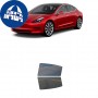 לרכב Tesla Model3 2021 ציפוי חלונות שחורים רב פעמי קשיח לחלונות אחוריים
