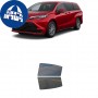 לרכב Toyota Sienna MV 2021 ציפוי חלונות שחורים רב פעמי סיליקון לחלונות אחוריים