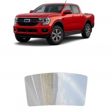 צפוי חלונות להגנה מפני אבנים סדקים שריטות לדגם Ford Ranger Crew PU 2024 ל- שמשמה אחורית