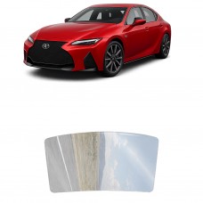 צפוי חלונות להגנה מפני אבנים סדקים שריטות לדגם Lexus IS 350F Sport 2021 ל- שמשמה אחורית