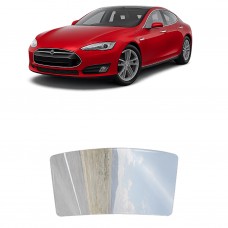 צפוי חלונות להגנה מפני אבנים סדקים שריטות לדגם Tesla ModelS 2014 ל- שמשמה אחורית