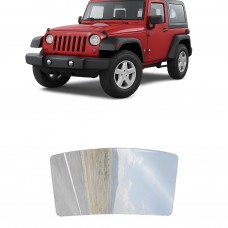 צפוי חלונות להגנה מפני אבנים סדקים שריטות לדגם Jeep Wrangler Two-door 2007 ל- שמשה קידמית